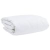 vidaXL Σετ Κουβέρτας με μαξιλάρι 2 pcs Λευκό 140 x 220 cm Πούπουλο