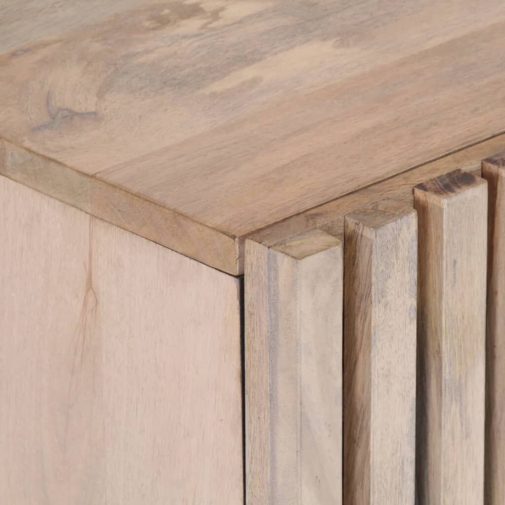 vidaXL Ντουλάπι 60 x 34 x 75 εκ. από Μασίφ Ξύλο Μάνγκο