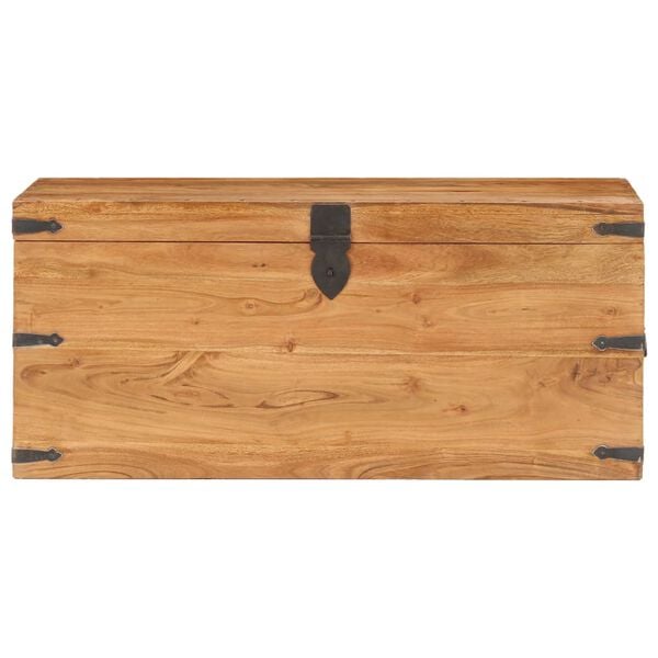 vidaXL Μπαούλο 90 x 40 x 40 εκ. από Μασίφ Ξύλο Ακακίας