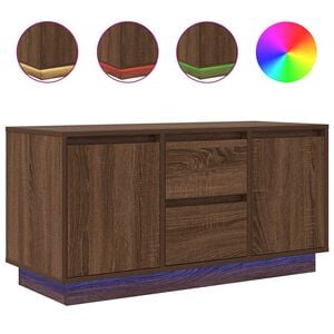 vidaXL Έ&pi;&iota;&pi;&lambda;&omicron; &Tau;&eta;&lambda;&epsilon;ό&rho;&alpha;&sigma;&eta;&sigmaf; &mu;&epsilon; LED &Kappa;&alpha;&phi;έ &Delta;&rho;&upsilon;&sigmaf; 100x41x50 &epsilon;&kappa;.