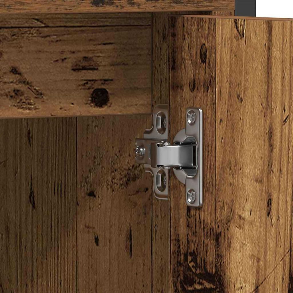 vidaXL Μονάδες Νιπτήρα Μπάνιου Καφέ 80 x 30 x 60 cm Επεξεργασμένο ξύλο