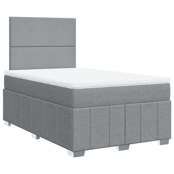 vidaXL &Kappa;&rho;&epsilon;&beta;ά&tau;&iota; Boxspring &mu;&epsilon; &Sigma;&tau;&rho;ώ&mu;&alpha; &Alpha;&nu;&omicron;&iota;&chi;&tau;ό &Gamma;&kappa;&rho;&iota; 120x190 &epsilon;&kappa;. &Upsilon;&phi;&alpha;&sigma;&mu;ά&tau;&iota;&nu;&omicron;