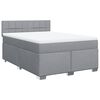 vidaXL &Kappa;&rho;&epsilon;&beta;ά&tau;&iota; Boxspring &mu;&epsilon; &Sigma;&tau;&rho;ώ&mu;&alpha; &Alpha;&nu;&omicron;&iota;&chi;&tau;ό &Gamma;&kappa;&rho;&iota; 140x200 &epsilon;&kappa;. &Upsilon;&phi;&alpha;&sigma;&mu;ά&tau;&iota;&nu;&omicron;