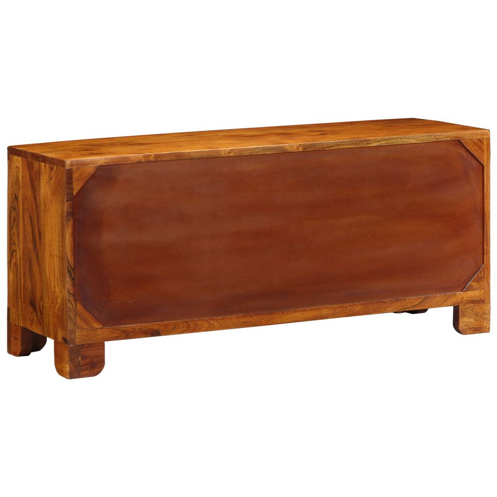 vidaXL Παγκάκι Χολ 100x35x45 εκ. Συμπαγές Ξύλο Ακακίας