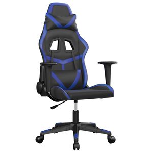 vidaXL &Kappa;&alpha;&rho;έ&kappa;&lambda;&alpha; Gaming &Mu;&alpha;ύ&rho;&omicron;/&Mu;&pi;&lambda;&epsilon; &alpha;&pi;ό &Sigma;&upsilon;&nu;&theta;&epsilon;&tau;&iota;&kappa;ό &Delta;έ&rho;&mu;&alpha;