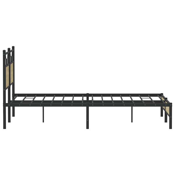 vidaXL Πλαίσιο Κρεβατιού Χωρ. Στρώμα Sonoma Δρυς 150x200εκ. Επ. Ξύλο
