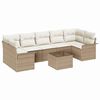 vidaXL &Sigma;&epsilon;&tau; &Kappa;&alpha;&nu;&alpha;&pi;έ &Kappa;ή&pi;&omicron;&upsilon; &mu;&epsilon; &mu;&alpha;&xi;&iota;&lambda;ά&rho;&iota; 8 pcs &Mu;&pi;&epsilon;&zeta; &sigma;&upsilon;&nu;&theta;&epsilon;&tau;&iota;&kappa;ό &rho;&alpha;&tau;ά&nu;