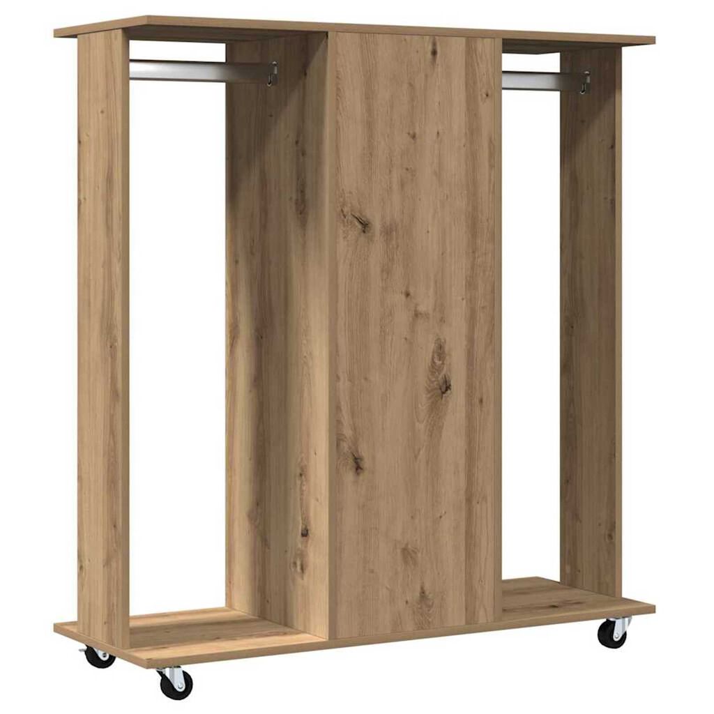 vidaXL Ντουλάπα artisan δρυς 102 x 38 x 110 εκ. Επεξεργασμένο ξύλο