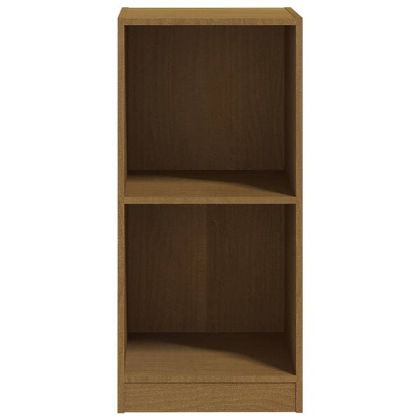 vidaXL Βοηθητικό Ντουλάπι Καφέ Μελί 35,5x33,5x76 εκ. Μασίφ Ξύλο Πεύκου