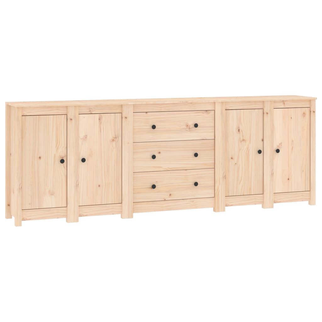 vidaXL Συρταριέρα 230x35x80 εκ. από Μασίφ Ξύλο Πεύκου