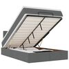 vidaXL &Omicron;&theta;&omega;&mu;&alpha;&nu;&iota;&kappa;ό &kappa;&rho;&epsilon;&beta;ά&tau;&iota; &mu;&epsilon; &sigma;&tau;&rho;ώ&mu;&alpha; & LEDs &Sigma;&kappa;&omicron;ύ&rho;&omicron; &gamma;&kappa;&rho;&iota; 120x200cm Ύ&phi;&alpha;&sigma;&mu;&alpha;