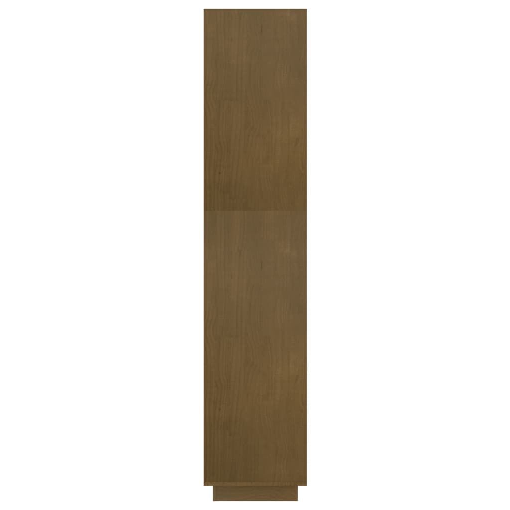 vidaXL Βιβλιοθήκη/Διαχωριστικό Χώρου Μελί 60x35x167 εκ. Μασίφ Πεύκο
