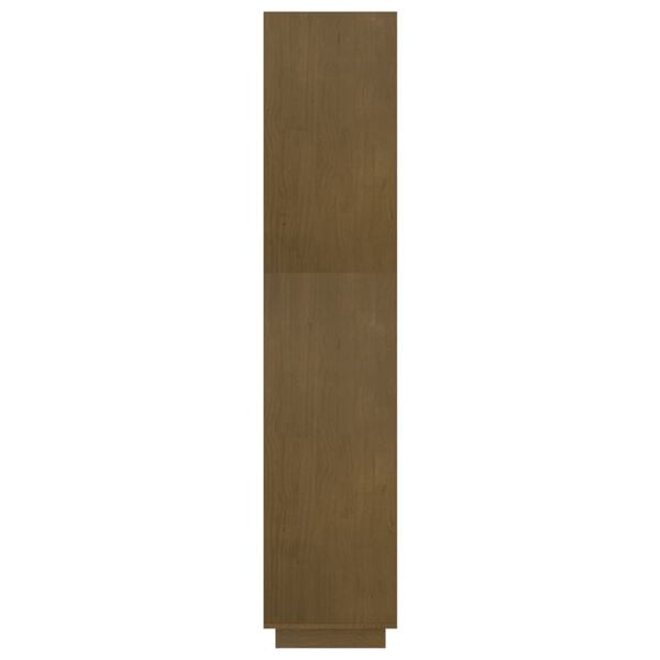 vidaXL Βιβλιοθήκη/Διαχωριστικό Χώρου Μελί 60x35x167 εκ. Μασίφ Πεύκο