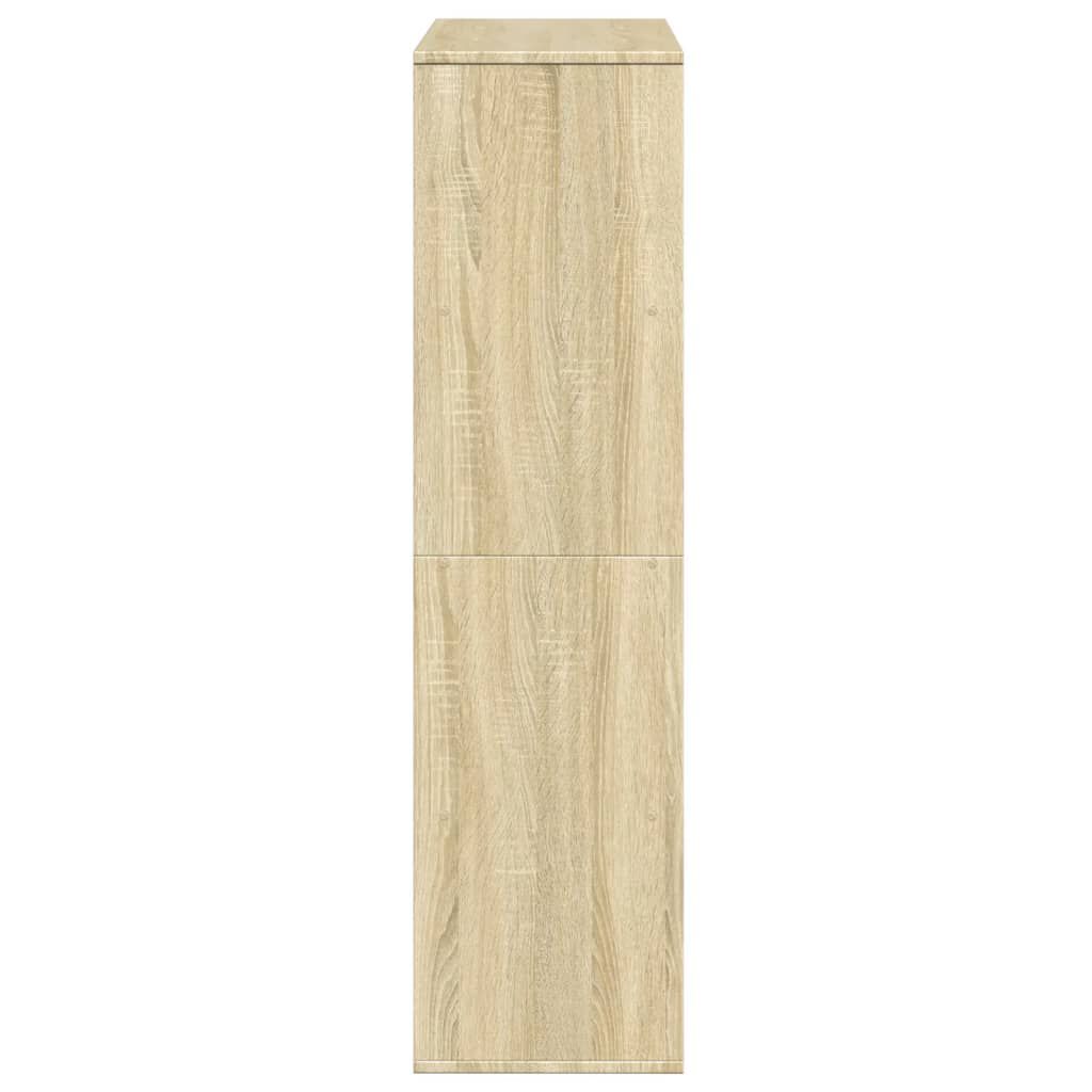 vidaXL Βιβλιοθήκη/Διαχωριστικό Χώρου Δρυς 100x33x125,5 εκ. Επεξ. Ξύλο