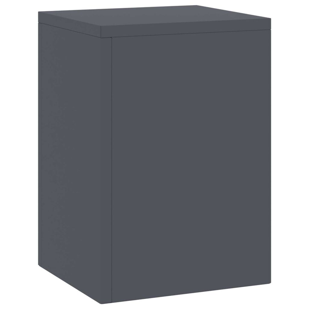 vidaXL Στήριξη φυτών 2 pcs Ανθρακί 24 x 24 x 35 εκ. Ατσάλι