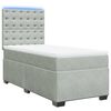 vidaXL &Kappa;&rho;&epsilon;&beta;ά&tau;&iota; Boxspring &mu;&epsilon; &Sigma;&tau;&rho;ώ&mu;&alpha; &Alpha;&nu;&omicron;&iota;&chi;&tau;ό &Gamma;&kappa;&rho;&iota; 90x200 &epsilon;&kappa;. &Beta;&epsilon;&lambda;&omicron;ύ&delta;&iota;&nu;&omicron;
