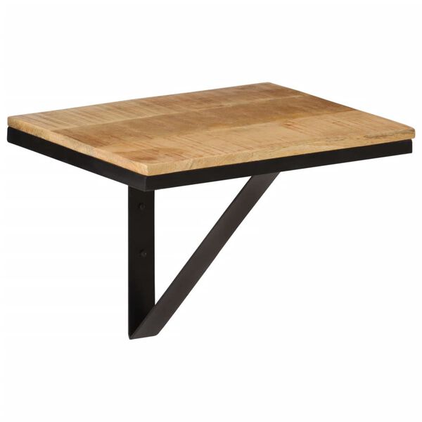 vidaXL Ράφι Τοίχου 40x30x32 εκ. Μασίφ Ξύλο Μάνγκο και Σίδερο