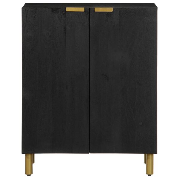 vidaXL Μπουφές Μαύρος 60x33x75 εκ. από Επεξεργασμένο Ξύλο