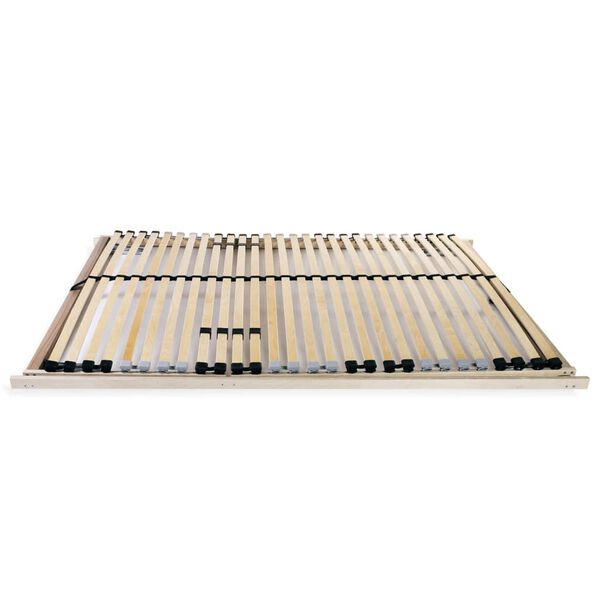 vidaXL Τελάρο Κρεβατιού με 28 Σανίδες & 7 Ζώνες 120 x 200 εκ.