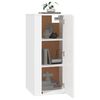 vidaXL Έπιπλο Τηλεόρασης Επιτοίχιο Λευκό 40x34,5x80 εκ.