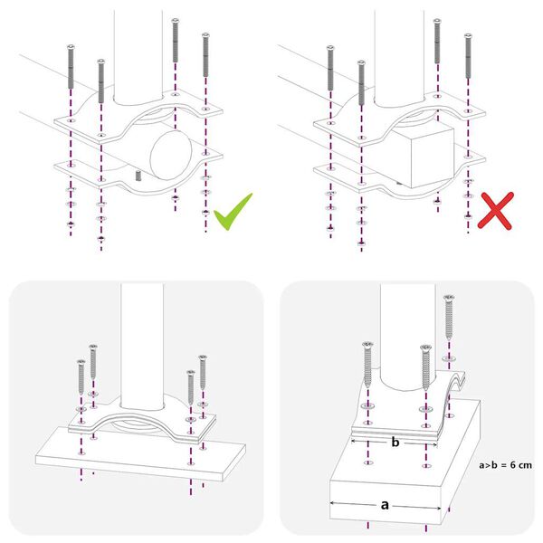 vidaXL Σκίαστρο Πλαϊνό Συρόμενο Βεράντας Μαύρο 100 x 300 εκ.