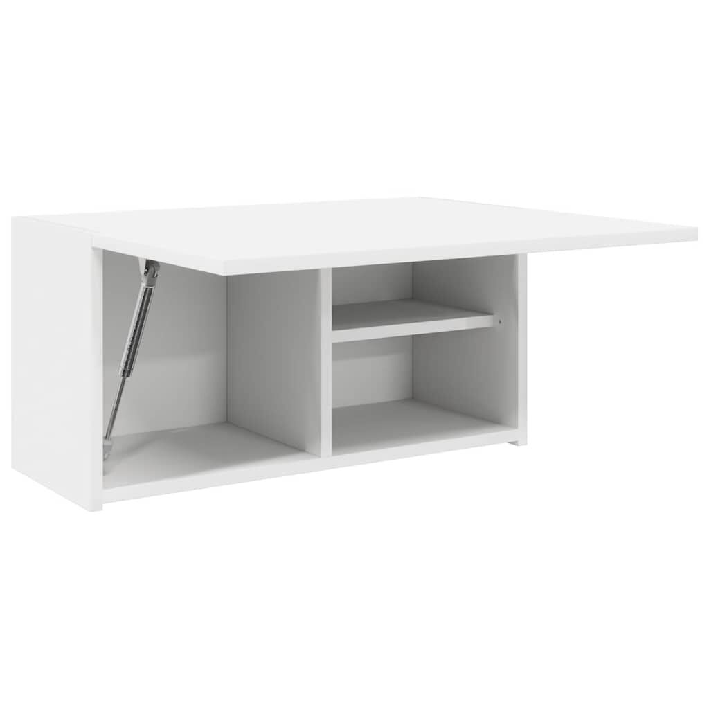 vidaXL Ντουλάπι Μπάνιου Λευκό 60x25x30 εκ. Επεξεργασμένο Ξύλο