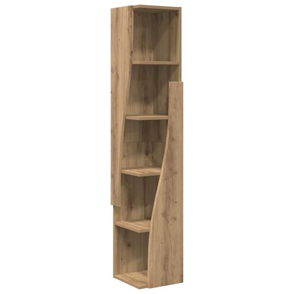vidaXL &Gamma;&omega;&nu;&iota;&alpha;&kappa;ό &Nu;&tau;&omicron;&upsilon;&lambda;ά&pi;&iota; Artisan Oak 27,5x27x140&epsilon;&kappa; &Epsilon;&pi;&epsilon;&xi;&epsilon;&rho;&gamma;&alpha;&sigma;&mu;έ&nu;&omicron; &xi;ύ&lambda;&omicron;