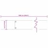 vidaXL Μπορντούρες Γκαζόν 10τεμ Ανθρακί 20x103εκ Ατσάλι Σκληρυθέν Αέρα