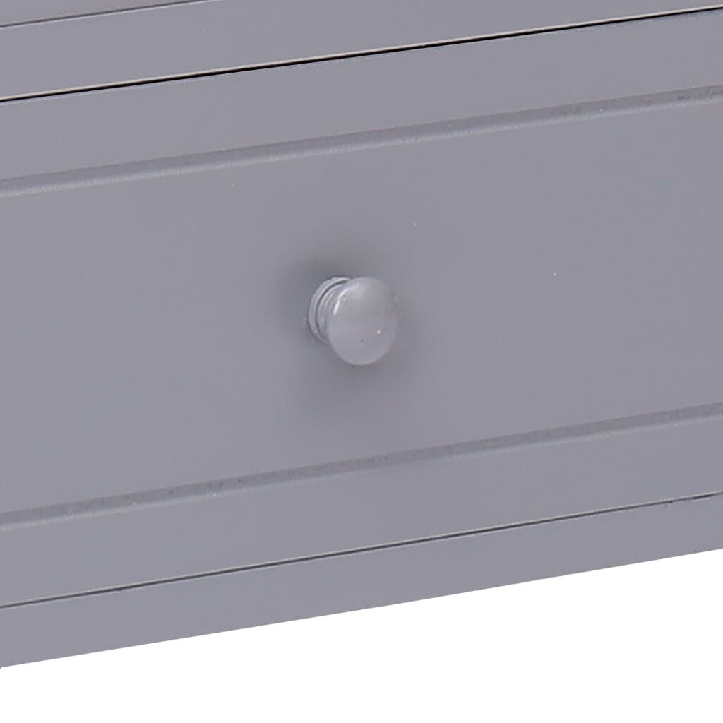vidaXL Έπιπλο Τηλεόρασης Γκρι 115x30x40 εκ. από Ξύλο Παυλώνιας