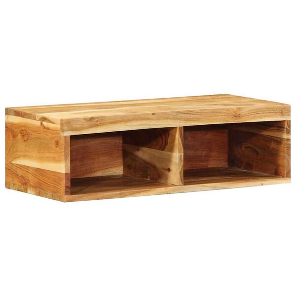 vidaXL Επίτοιχο ντουλάπι τηλεόρασης 60x30x19 cm Μασίφ ξύλο ακακίας