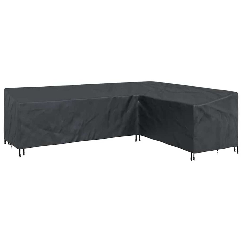 vidaXL Κάλυμμα Επίπλων Εξωτερικού Χώρου 286 x 222 x 80 εκ. Ύφασμα 600D
