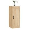 vidaXL Ντουλάπι Τοίχου Sonoma Δρυς 34,5 x 34 x 90 εκ. Επεξεργ. Ξύλο
