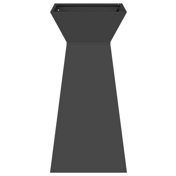 vidaXL Βάση Φυτών Μαύρη Πλαστική 35 x 35 x 73 cm Κυλινδρική Σύγχρονη