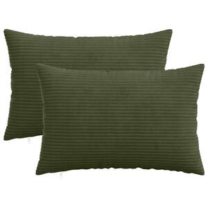 vidaXL &Kappa;ά&lambda;&upsilon;&mu;&mu;&alpha; &Mu;&alpha;&xi;&iota;&lambda;&alpha;&rho;&iota;&omicron;ύ 2 pcs HEERLEN &Pi;&rho;ά&sigma;&iota;&nu;&omicron; 30 x 50 cm &kappa;&omicron;&rho;&nu;&tau;&omicron;&upsilon;&rho;ό&iota;