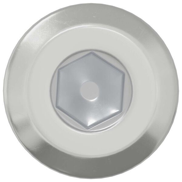 vidaXL &Beta;ί&delta;&alpha; &mu;&epsilon; &kappa;&lambda;&epsilon;&iota;&delta;ί &kappa;&epsilon;&phi;&alpha;&lambda;ή&sigmaf; 2 pcs &Alpha;&sigma;&eta;&mu;ί M6 x 15 mm &Alpha;&tau;&sigma;ά&lambda;&iota;