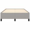 vidaXL Πλαίσιο Κρεβατιού χωρίς στρώμα Ανοιχτό Γκρι 120x190 εκ.