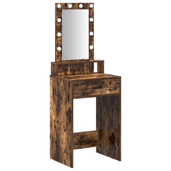 vidaXL Τραπέζι περιποίησης Καφέ 50 x 41 x 140 εκ. Επεξεργασμένο ξύλο