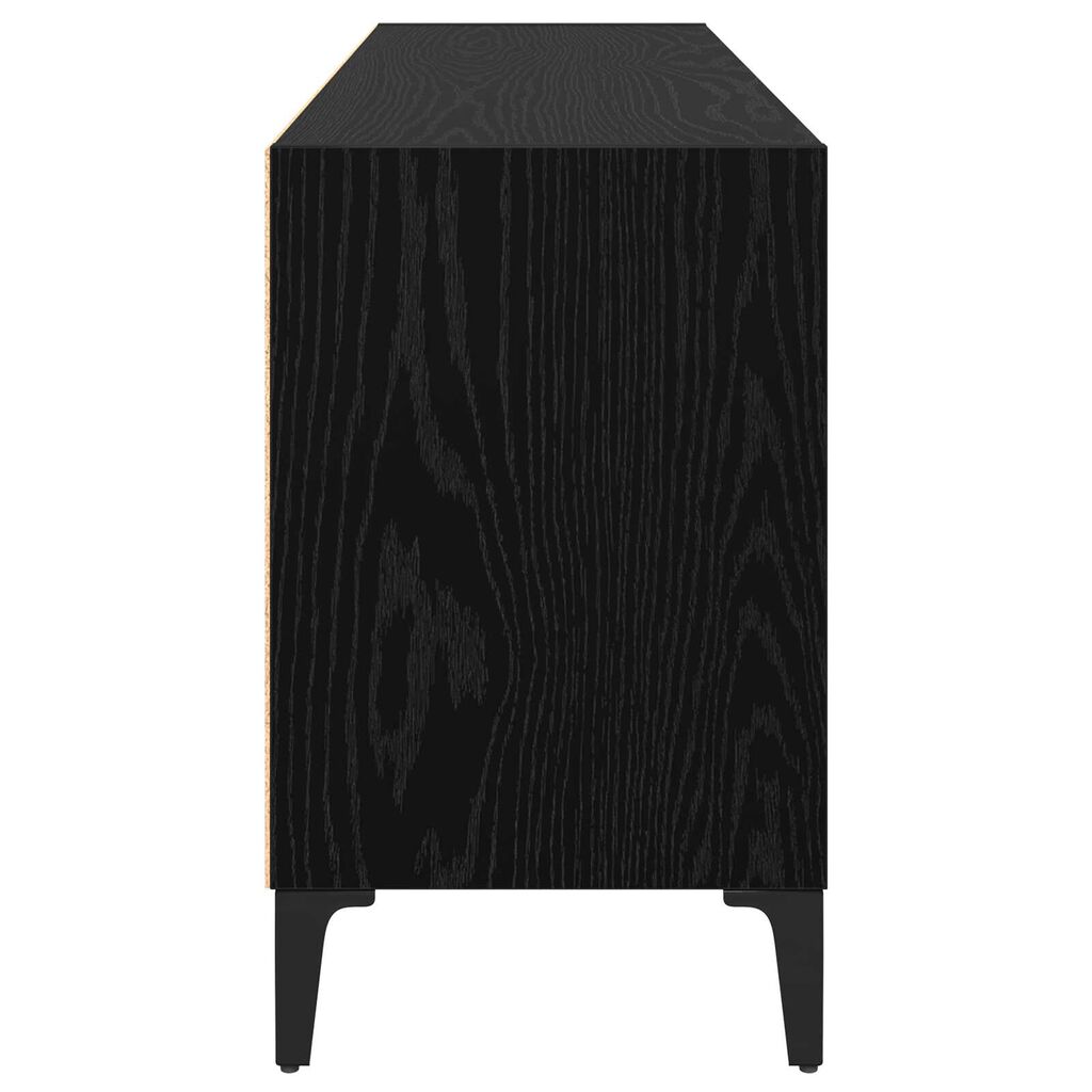 vidaXL Ντουλάπι TV Μαύρο 69.5 x 30 x 50 εκ. Επεξεργασμένο ξύλο