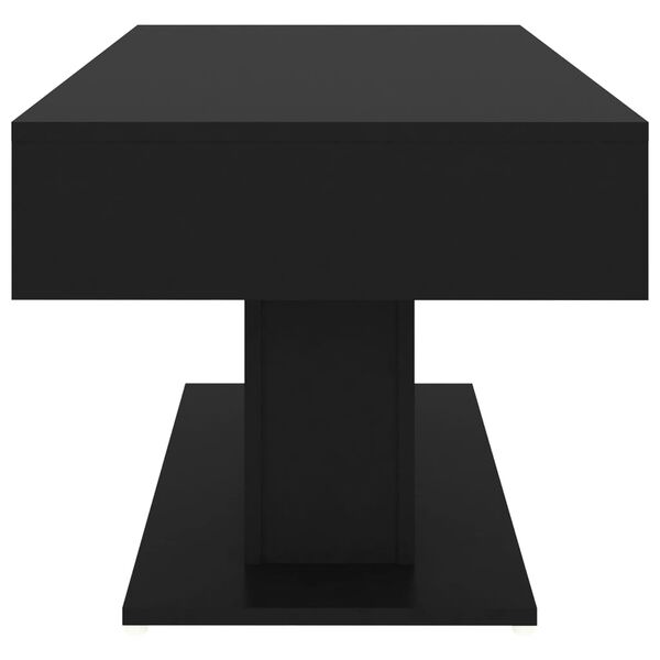 vidaXL Τραπεζάκι Σαλονιού Μαύρο 96 x 50 x 45 εκ. από Επεξ. Ξύλο