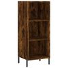 vidaXL Ντουλάπι Καπνιστή δρυς 34,5x34x180 εκ. από Επεξεργασμένο Ξύλο