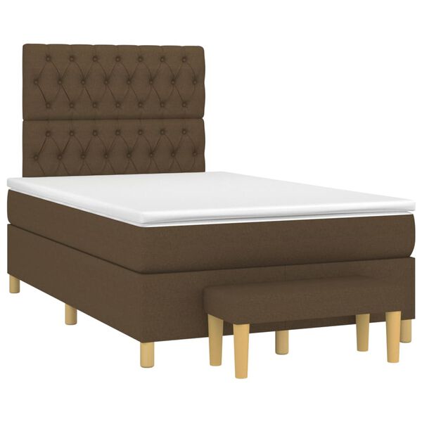 vidaXL &Kappa;&rho;&epsilon;&beta;ά&tau;&iota; Boxspring &mu;&epsilon; &Sigma;&tau;&rho;ώ&mu;&alpha; &Sigma;&kappa;&omicron;ύ&rho;&omicron; &Kappa;&alpha;&phi;έ 120x200 &epsilon;&kappa;. &Upsilon;&phi;&alpha;&sigma;&mu;ά&tau;&iota;&nu;&omicron;
