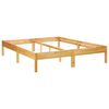 vidaXL Πλαίσιο Κρεβατιού 180 x 200 εκ. από Μασίφ Ξύλο Δρυός