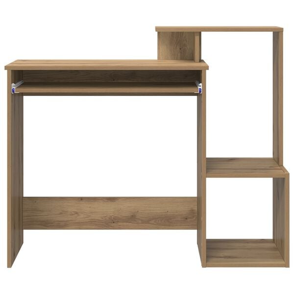 vidaXL Γραφείο Artisan Oak 106 x 40 x 88.5 εκ Επεξεργασμένο ξύλο