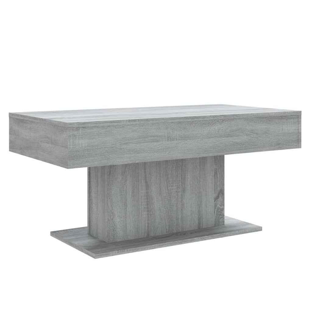 vidaXL Τραπεζάκι Σαλονιού Γκρι Sonoma 96x50x45 εκ. Επεξεργασμένο Ξύλο