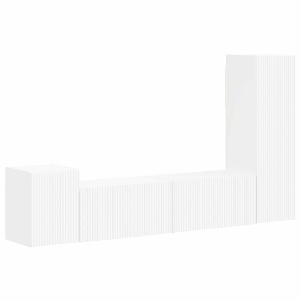 vidaXL &Sigma;&epsilon;&tau; &epsilon;&pi;ί&pi;&lambda;&omicron;&upsilon; &tau;&eta;&lambda;&epsilon;ό&rho;&alpha;&sigma;&eta;&sigmaf; &Epsilon;&pi;&iota;&tau;&omicron;ί&chi;&iota;&omicron; 4 pcs &Lambda;&epsilon;&upsilon;&kappa;ό &Epsilon;&pi;&epsilon;&xi;&epsilon;&rho;&gamma;&alpha;&sigma;&mu;έ&nu;&omicron; &xi;ύ&lambda;&omicron;