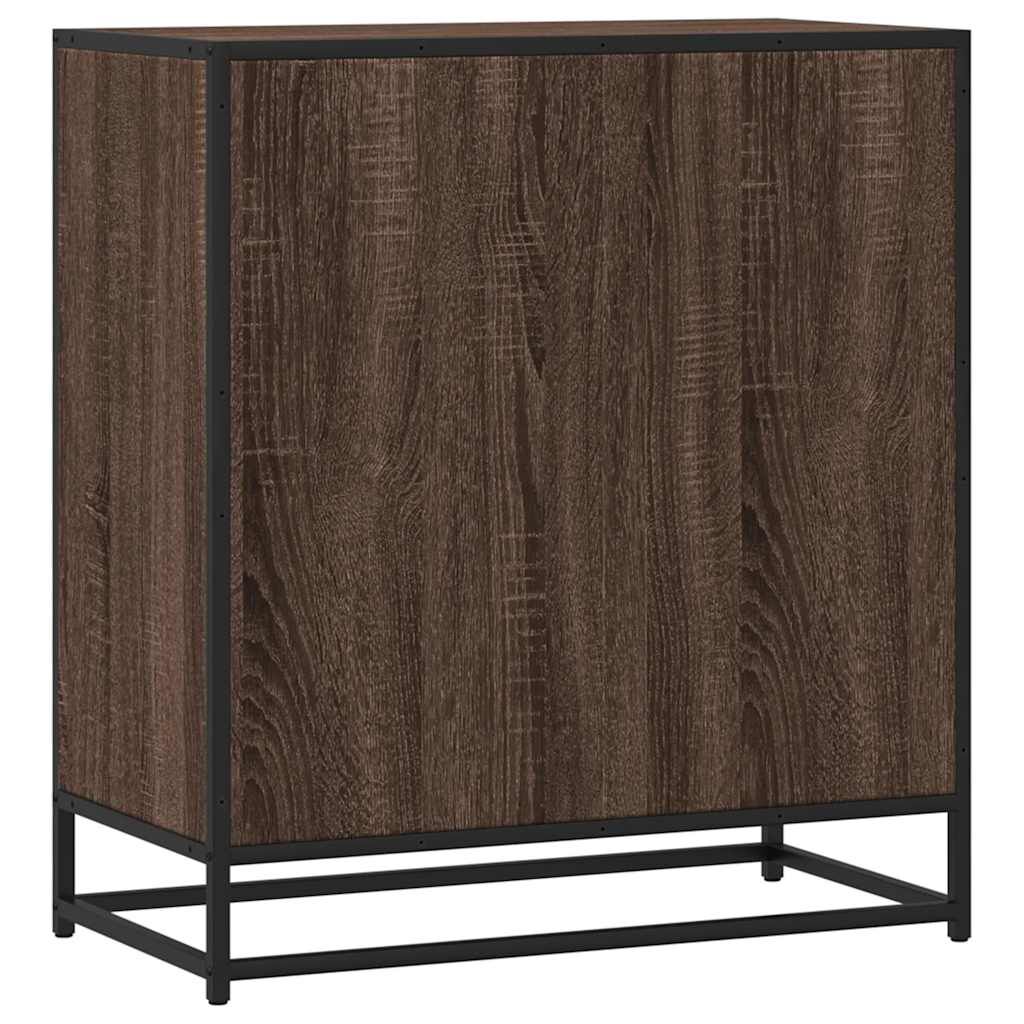 vidaXL Συρταριέρα καφέ δρυς 68x35x76 cm Κατασκευασμένο ξύλο