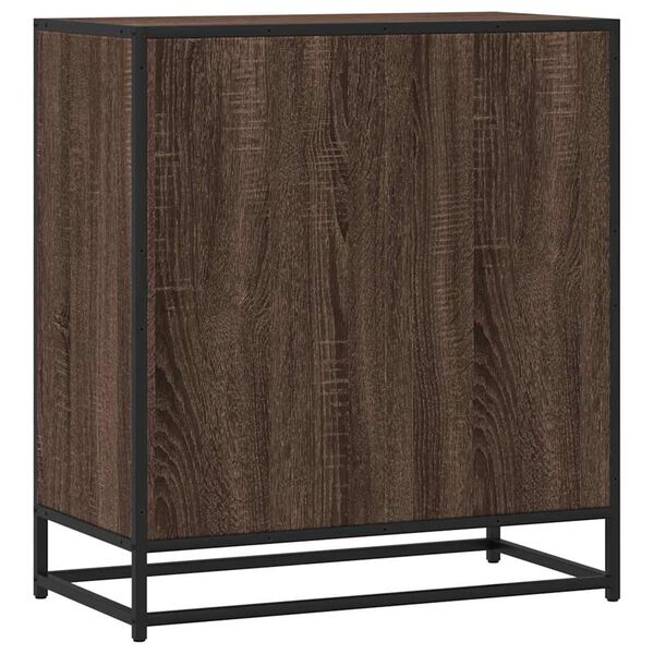 vidaXL Συρταριέρα καφέ δρυς 68x35x76 cm Κατασκευασμένο ξύλο