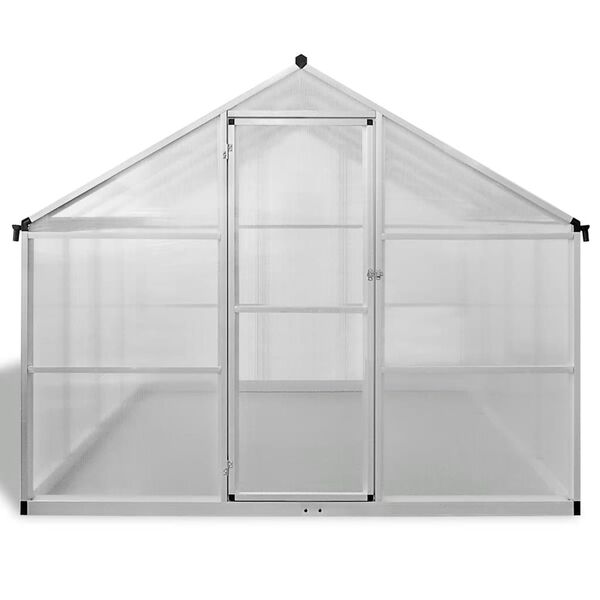 vidaXL Θερμοκήπιο 481 x 250 x 195 εκ. 23,44 μ³ Αλουμινίου