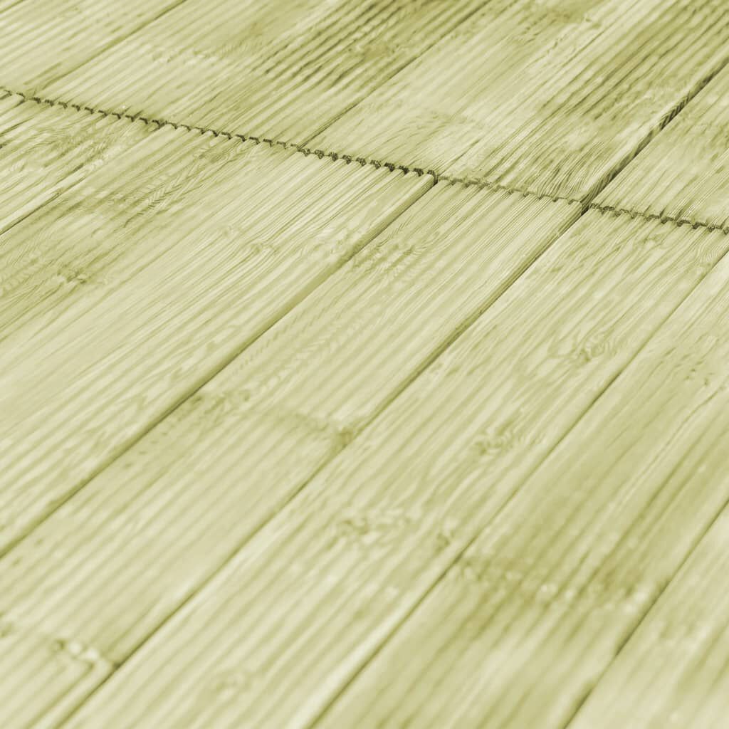 vidaXL Σανίδες Deck 32 τεμ. 4,64 μ² 1 μ. Εμποτισμένο Μασίφ Ξύλο Πεύκου
