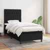 vidaXL &Kappa;&rho;&epsilon;&beta;ά&tau;&iota; Boxspring &mu;&epsilon; &Sigma;&tau;&rho;ώ&mu;&alpha; &Mu;&alpha;ύ&rho;&omicron; 100 x 200 &epsilon;&kappa;. &Upsilon;&phi;&alpha;&sigma;&mu;ά&tau;&iota;&nu;&omicron;